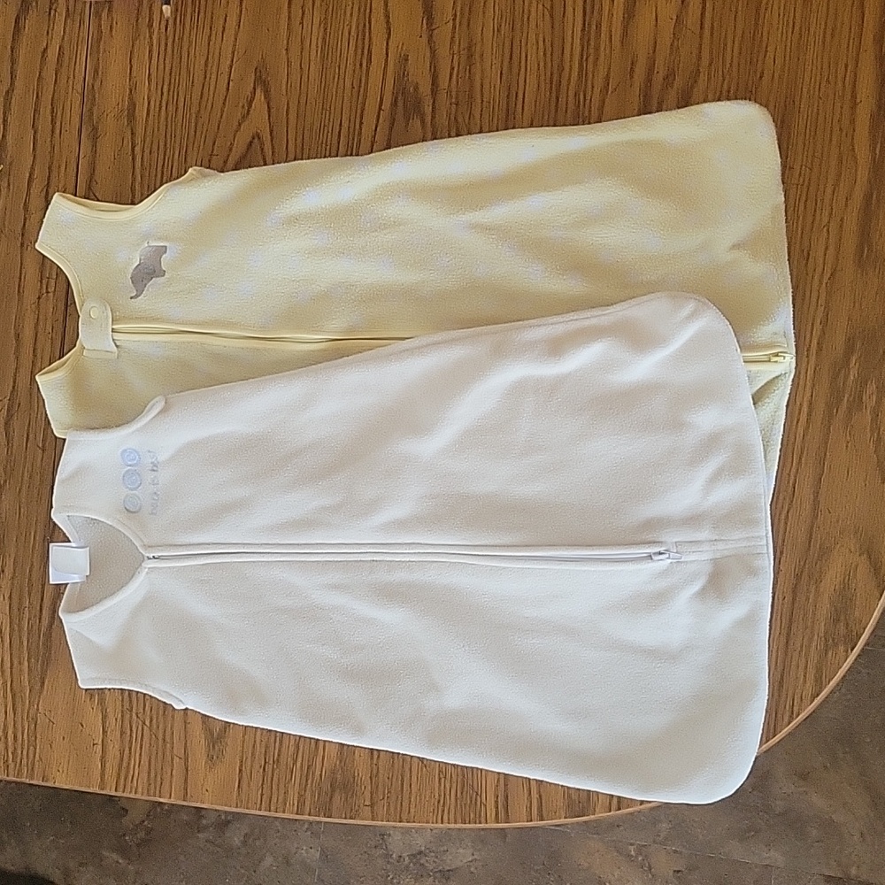 Two sleep sacks
